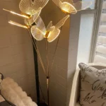 Led Butterfly Design Floor Lamp