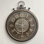 Vintage Gears Clock Stop Watch Design - Image 4