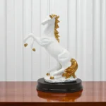 White Horse Statue For Home Decor