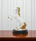 White Horse Statue For Home Decor
