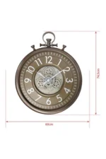 Vintage Gears Clock Stop Watch Design - Image 2