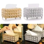 Imported Crystal Tissue Box - Image 2