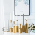 Set of 6 Metal Decorative Candle Holders