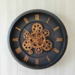 Imported Moving Gears Clock (1661)