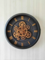 Imported Moving Gears Clock (1661)