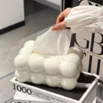 Luxury Solid Chic Plastic Tissue Box