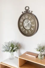 Vintage Gears Clock Stop Watch Design - Image 5