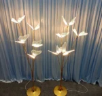 Led Butterfly Design Floor Lamp
