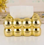 Ceramic Bubble Design Tissue Box