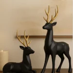 Imported 2pcs Deer Set Fiber