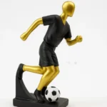 Imported Man Playing Football Sculpture Design - Image 2