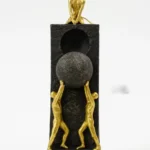 Imported Helping Man Sculpture Design