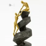 Imported Man Helping EachOther Sculpture Design