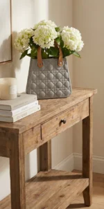 Luxury Handbag Style Decorative Vase - Image 2