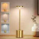 Led Metal 3 Colours Touch Lamp