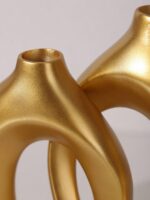 Imported 2PCS Set Creative Couple Series Home Decoration Vase Indoor Table Decoration - Image 4