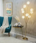 5ft Led Ball Corner Floor Lamp