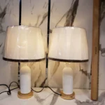 Glass Bottle lamp (Pair)