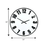 Imported Decent Large Size Wall Clock - Image 2