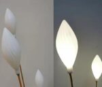 Led Leaf Floor Lamp for Home Decor - Image 3