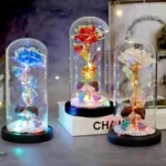 Colorful Rose Flower Light, LED for Valentine’S Day Birthday Lamp - Image 2