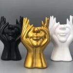 Imported Face Design Vase For Home Decor