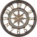 18 Inch Large Vintage 3D Digital Wall Clock | Silent Modern Wall Clock for Home & Office - Image 3
