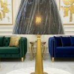 Noir Metal Table Lamp (Pair)