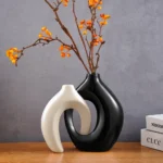 Imported 2PCS Set Creative Couple Series Home Decoration Vase Indoor Table Decoration - Image 5