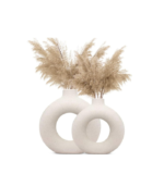 Imported Ceramic Donut Vase Set - Image 3