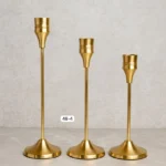 Imported Gold 3 Pcs Pencil Candle - Image 2