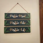 Motivational Quotation Hanging Beautiful Color Wall Decoration