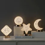 Touch & Chargeable Table Crystal Lamp