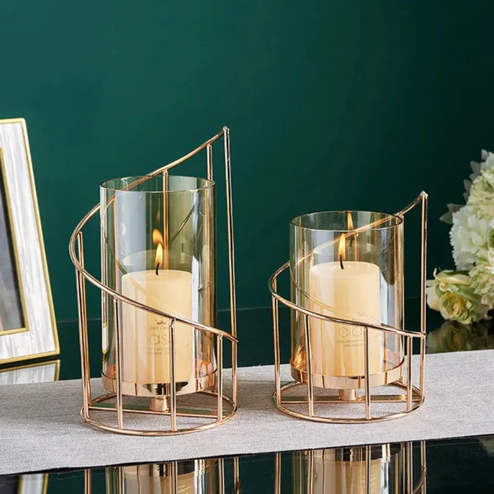 19013272981640415229 Luxurious Style Candle Holder (Set) - Image 1