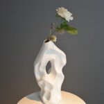 Abstract Ceramic Vase For Home Decor - Image 2