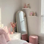 Aesthetic Floor Mirror With Stand (5Ft)