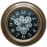Imported Obsidion Gear Working Clock