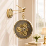 Imported Gears Moving Double Face Clock (CL1014)