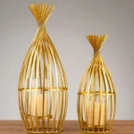 Nordic Golden Metal Candle Stand Holder for Home Decor - Image 2