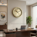 Imported Imperial Gold Precision Clock