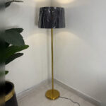 Corner Floor Lamp Golden