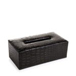 Leather DustBin+Tissue Box Set - Image 6