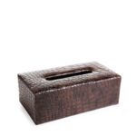 Leather DustBin+Tissue Box Set - Image 4