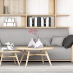 Modern Textured White Art Vase – Mountain Design (2 Pc Set) - Image 4