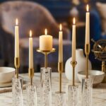 Set Of 6 Crystal Candle Stand | Best Online Home Decoration Shop | Deer Set (Set) | Gul Plaza Vendor | Trusted Online Home Decor Shop | Best Online Home Decor Shop In Karachi | Wonders Decor | Affordable Price Shop.