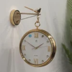 Imported Classy Gold Num Double Sided Clock - Image 2