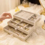 3 Layer Acrylic Jewellery Organizer Box