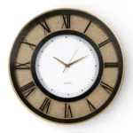 Imported Golden Shine Clock