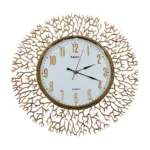 Imported Fancy Coral Tree Golden Clock