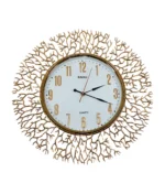 Imported Fancy Coral Tree Golden Clock